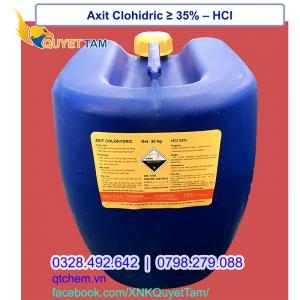Axit Clohidric ≥ 35% – HCl (Can/Tank IBC/Bồn)